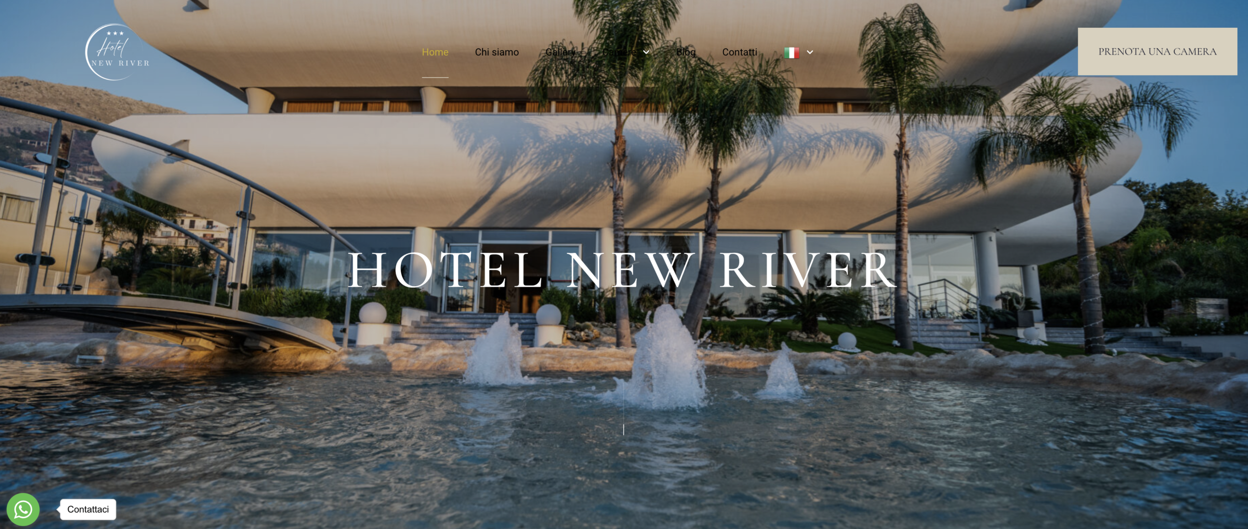 Creazione sito web Borgetto – Hotel New River